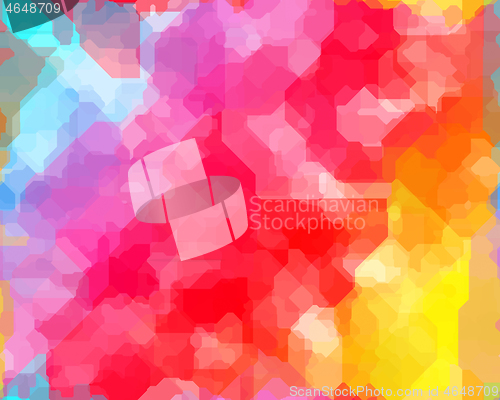 Image of Abstract seamless colorful spotted pattern