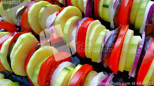 Image of Cut vegetables cooked for baking