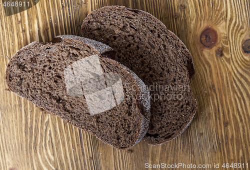 Image of Two slices of rye bread