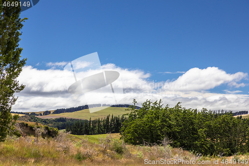 Image of Landscape scenery in south New Zealand