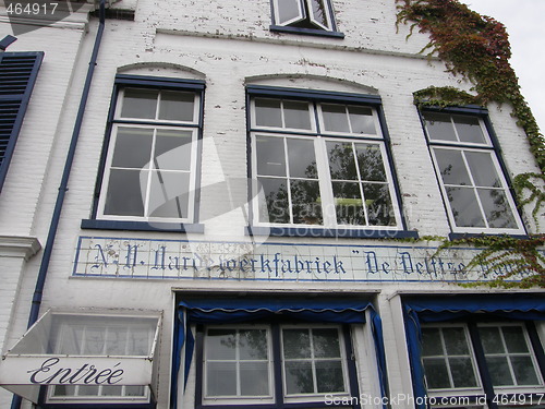 Image of Blue Pottery in Holland