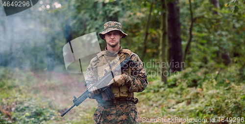 Image of soldier portrait