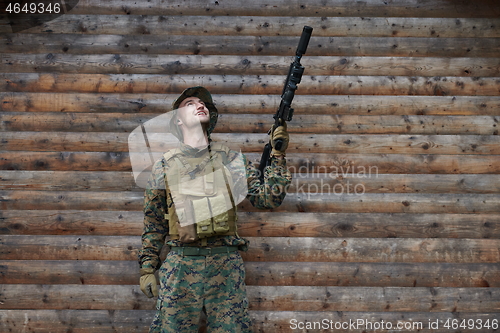 Image of soldier portrait