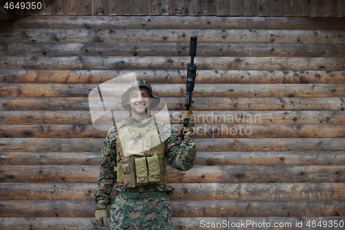 Image of soldier portrait