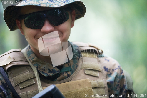 Image of soldier portrait