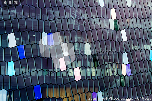 Image of Harpa, concert hall and conference centre in Reykjavik, Iceland