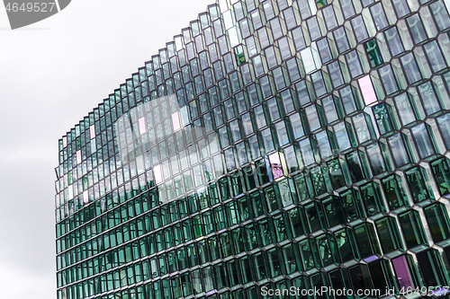 Image of Harpa, concert hall and conference centre in Reykjavik, Iceland