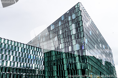 Image of Harpa, concert hall and conference centre in Reykjavik, Iceland