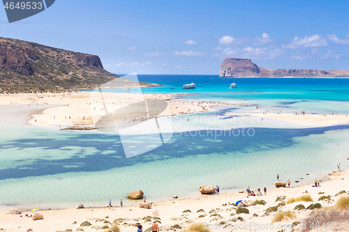 Image of Balos beach at Crete island in Greece