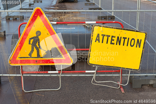 Image of Attention Sign