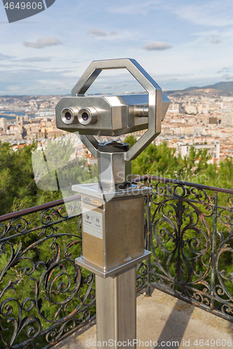Image of Tower Viewer Binoculars Pole