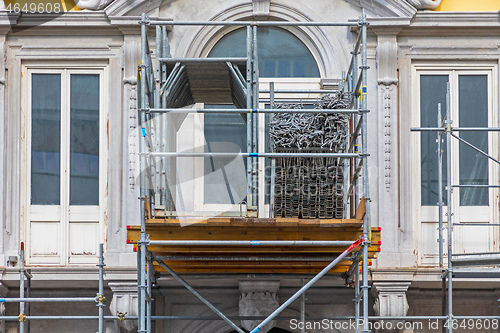 Image of Building Scaffolding