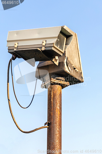 Image of Traffic Camera Pole