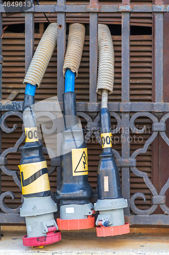 Image of High Voltage Cables