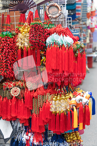 Image of Red Knot Tassels