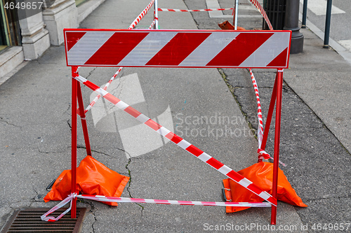 Image of Barrier Construction Works