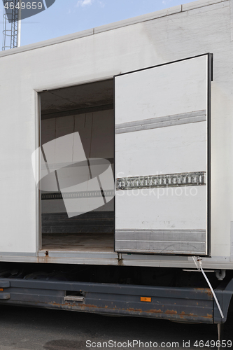 Image of Open Truck Door