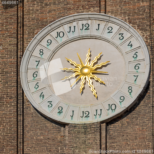 Image of Clock Golden Sun