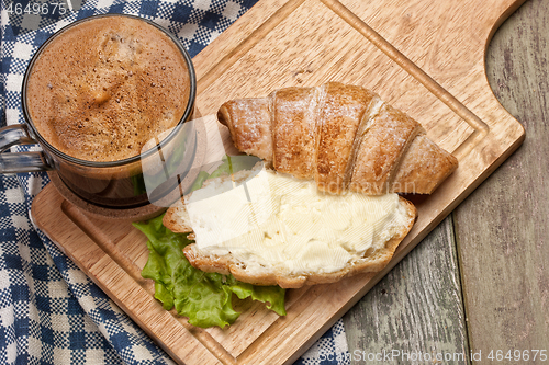 Image of Bread, Butter And Coffee