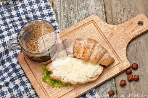 Image of Bread, Butter And Coffee