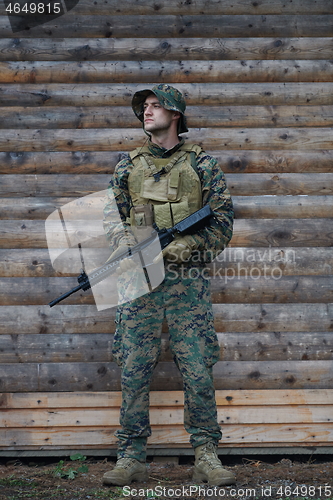 Image of soldier portrait