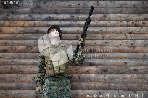 Image of soldier portrait