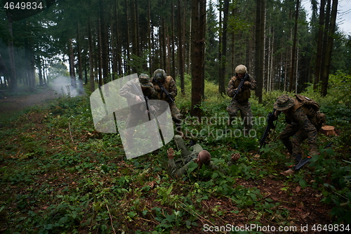 Image of marines capture terrorist  alive