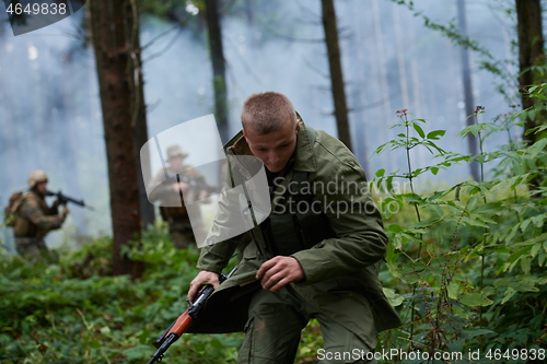 Image of marines capture terrorist  alive