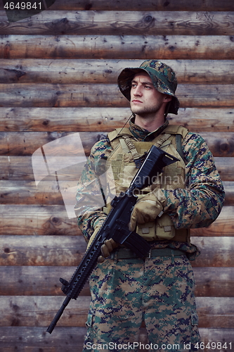 Image of soldier portrait