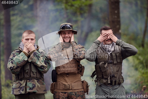 Image of blind mute adn deaf