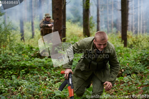 Image of marines capture terrorist  alive