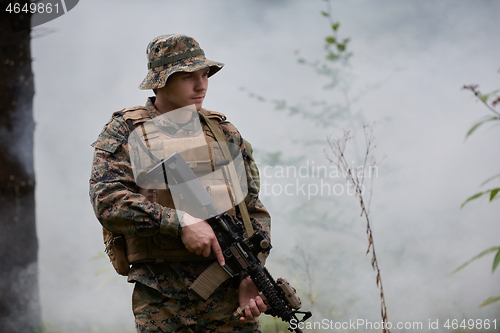 Image of soldier portrait