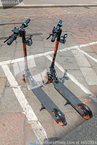 Image of Electric Scooters Parking