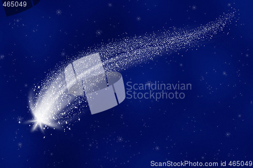 Image of shooting star