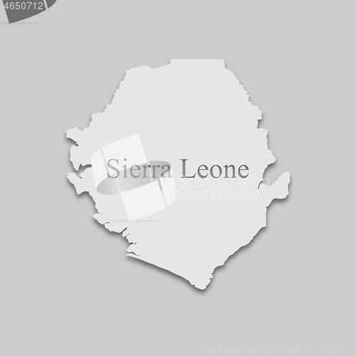 Image of Map of Sierra Leone