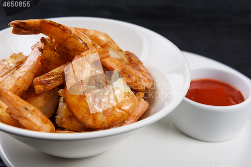 Image of Fried tasty shrimps