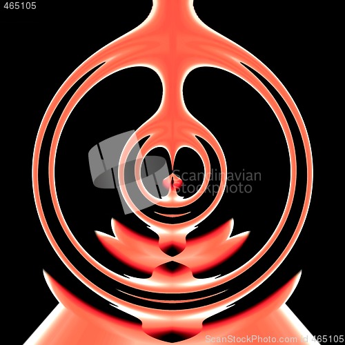 Image of Abstract 3d background