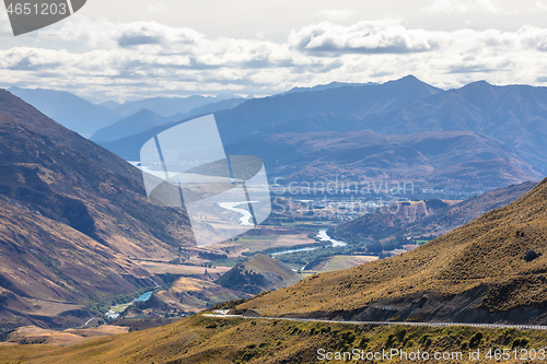 Image of Landscape scenery in south New Zealand