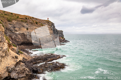 Image of lighthouse at Taiaroa Head New Zealand