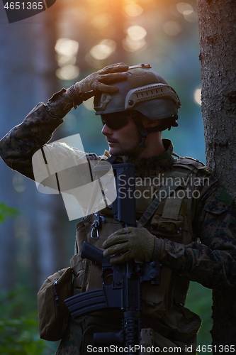 Image of soldier portrait