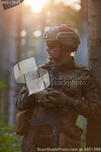 Image of soldier portrait