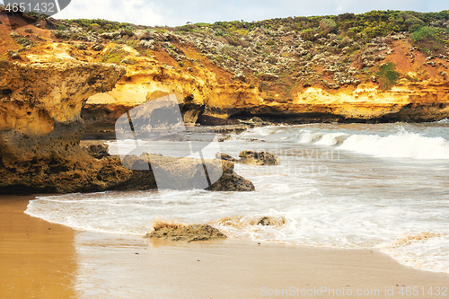 Image of rough coast at the Great Ocean Road Australia