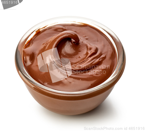 Image of bowl of chocolate cream