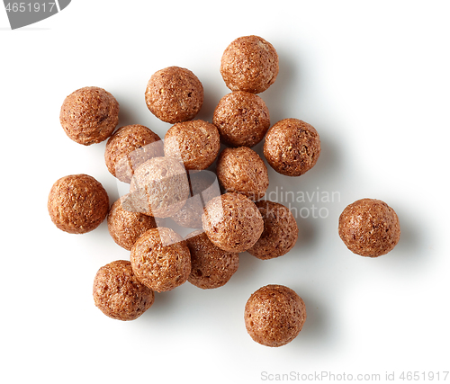 Image of breakfast cereal balls