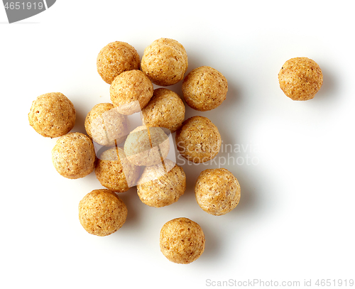 Image of breakfast cereal balls