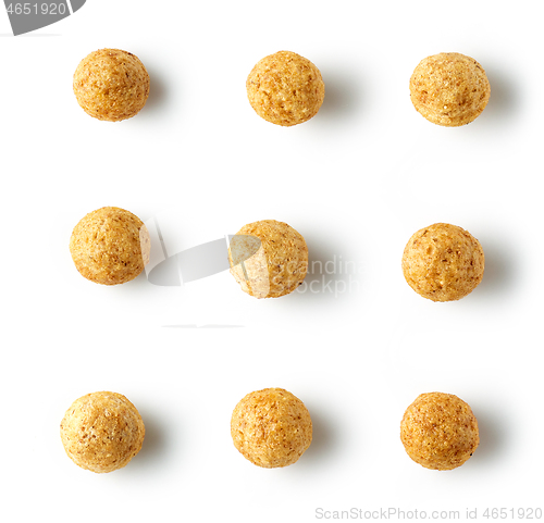 Image of breakfast cereal balls