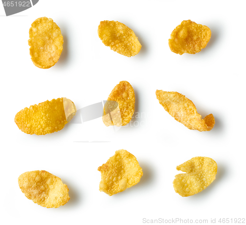 Image of corn flakes macro