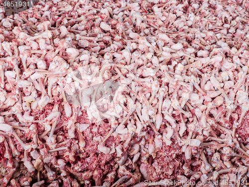 Image of Chicken dressing plant waste