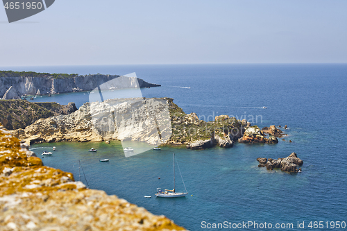 Image of View of the Tremiti Islands.