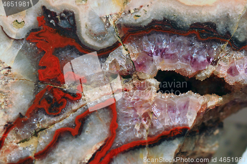 Image of natural agate texture 